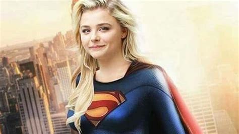 Chloë Grace Moretz looks great as Kara Zor-El in Supergirl movie