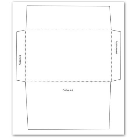 30 10 Envelope Template Word