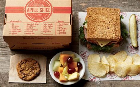 Box Lunch Delivery Menu by Apple Spice Box Lunch Delivery & Catering ...