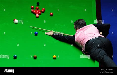 Snooker - William Hill UK Snooker Championships - Day Eight - York Barbican Centre Stock Photo ...