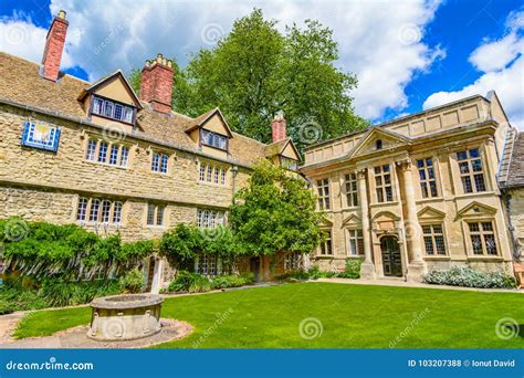 St Edmund Hall, College, Oxford University, Cotswolds, England Stock Photo - Image of outdoors ...