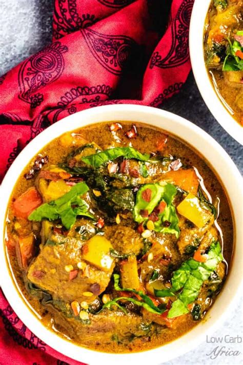 Lamb Curry with Coconut Milk - Low Carb Africa