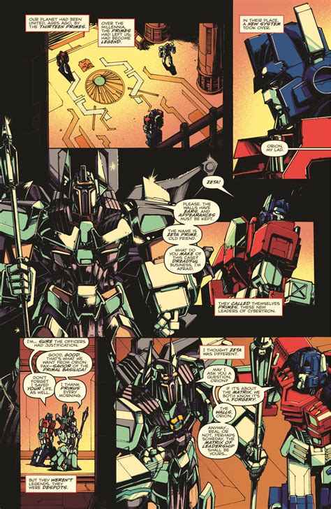 Transformers Optimus Prime #1 - Transformers Comics - TFW2005