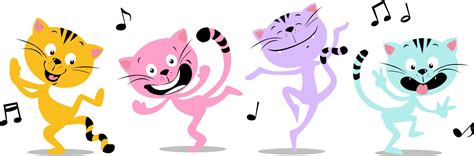 Dancing Cat Vector Images (over 1,700)