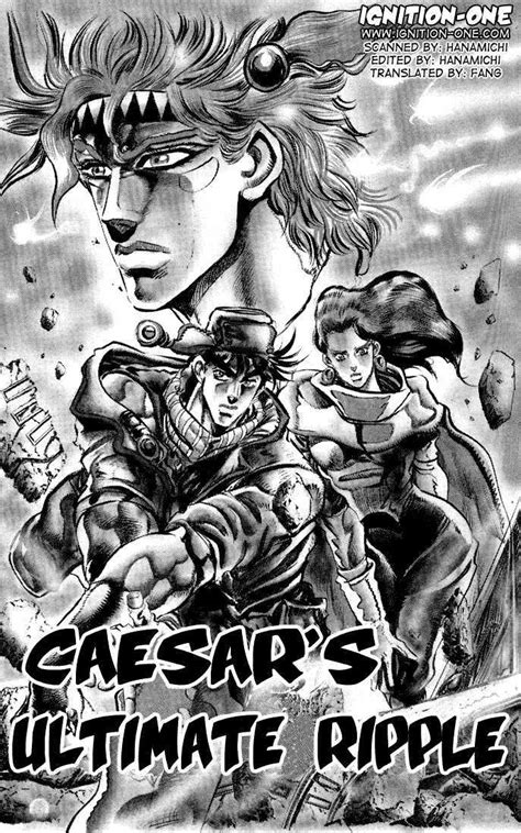 Jojo's Bizarre Adventure Vol.10 Chapter 93 : Caesar's Ultimate Ripple - JoJo's Bizarre Adventure ...