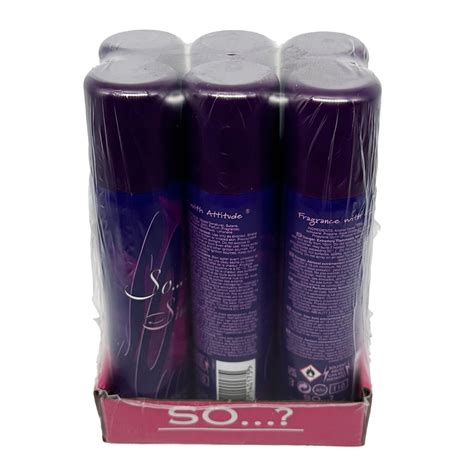 SO...? BODY PERFUMED SPRAY 6 X 75ML | eBay