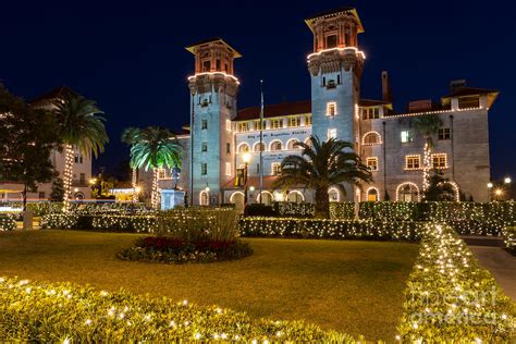 Nights of Lights Festival at the Lightner Museum St. Augustine Florida Photograph by Dawna Moore ...