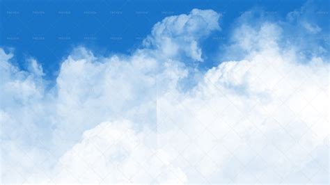 White Abstract Clouds - Graphics | Motion Array