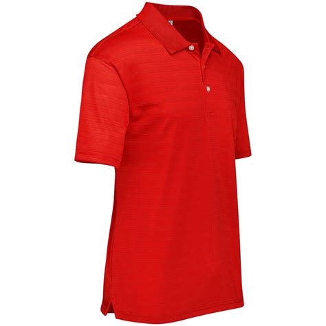 Mens Icon Golf Shirt – Red - CorporateMall