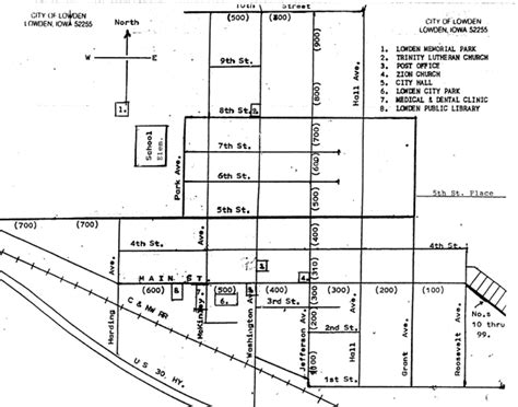 Maps - Lowden, Iowa