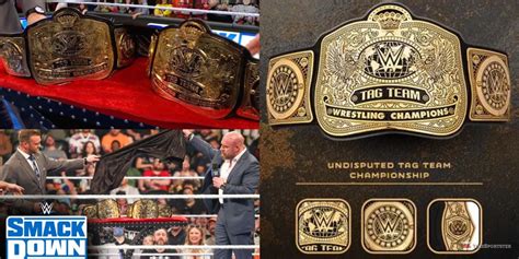 New WWE Tag Team Titles Unveiled On SmackDown