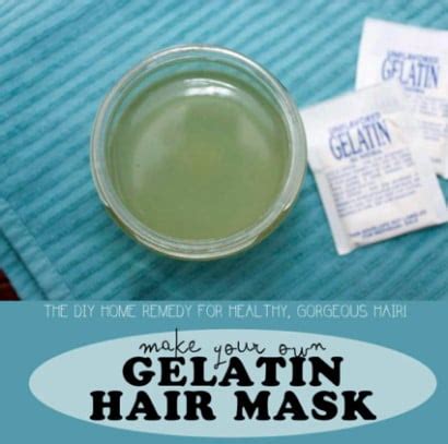 DIY Gelatin Hair Mask Recipe For Soft Hair - Homestead & Survival