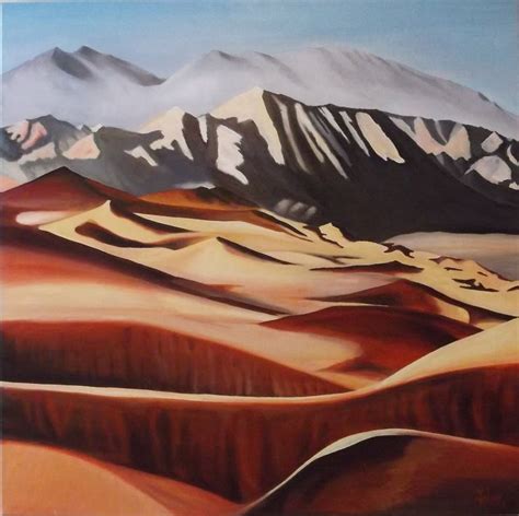 Sahara Desert Painting at PaintingValley.com | Explore collection of ...