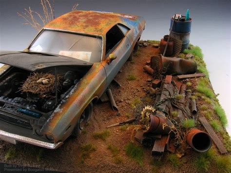 Great diorama by Virgil Suarez | Car model, Plastic model cars, Diorama