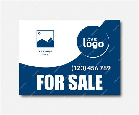 Premium Vector | Land for sale home for sale yard sign design