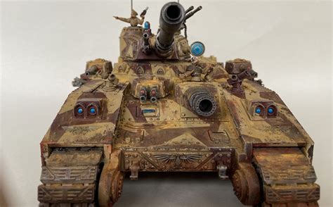 Desert Camo Baneblade - Commission Painting - Warhammer 40K Blog