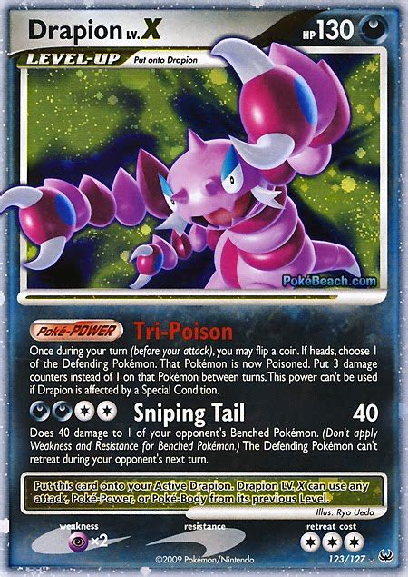 Pokemon Card of the Day: Drapion Lv. X (Platinum) | PrimetimePokemon's Blog