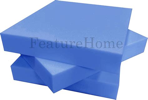 Feature Home High-Density RX39 Upholstery Foam - Extra-Firm Foam for Professional Use (18" x 18 ...