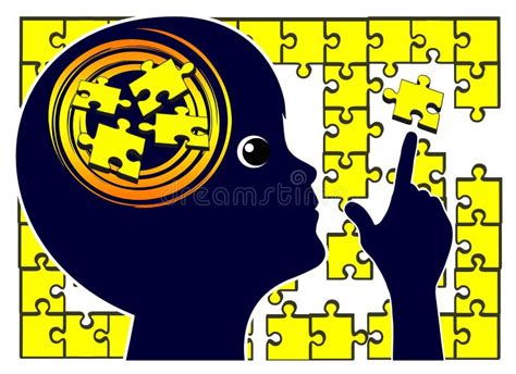 Developing Logical Thinking Stock Illustration - Illustration of educational, smart: 99103563