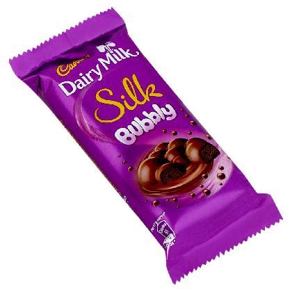 Cadbury Dairy Milk Silk Bubbly Chocolate Bar 50 g | Basket Hunt