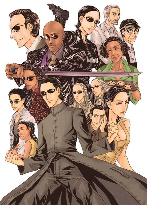 The Matrix characters by juliuspetri on DeviantArt