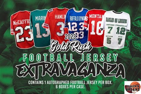 PITTSBURGH STEELERS 2023 Gold Rush AUTOGRAPHED Football Jersey 1BOX ...