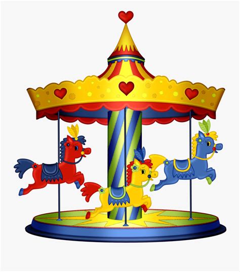 Carousel Clipart Kids Carnival Games - Manege Png , Free Transparent Clipart - ClipartKey