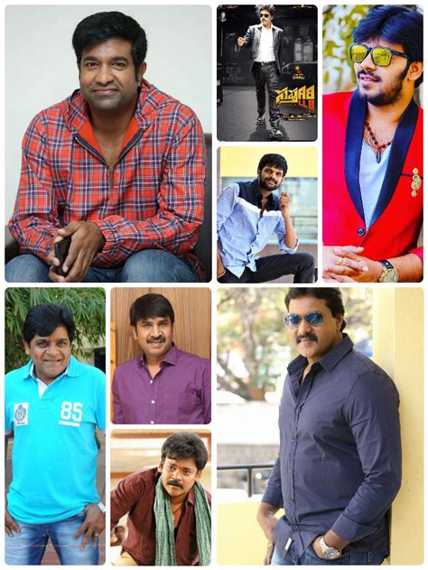 Eight Telugu Comedians Who Turned Into Heroes - TeluguBulletin.com