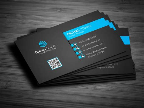 Creative Modern Business Card | Modern business cards, Professional ...