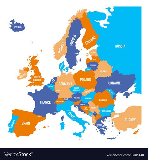 Map Of Europe Continent - Osiris New Dawn Map