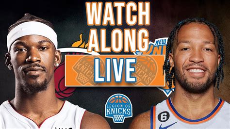 Miami Heat vs New York Knicks Live Watch-Along!!! | Post Game Analysis ...