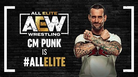 CM Punk Makes All Elite Wrestling Debut On 8/20, Set To Compete At AEW ...