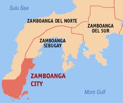 Zamboanga Map - Philippines