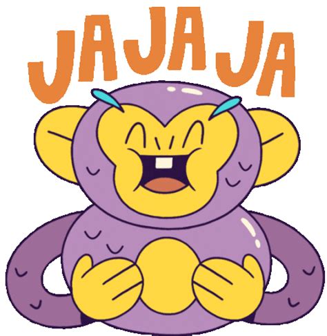 Monkey Crying With Laughter. Sticker - Mono Monito Monkey Cute - Discover & Share GIFs