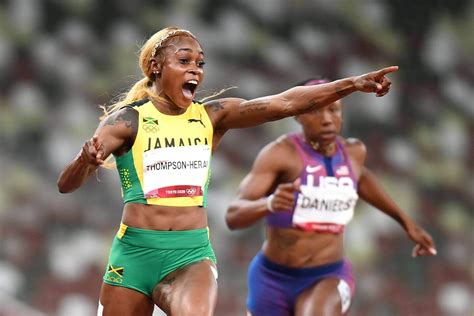 2021 Olympics: Elaine Thompson-Herah wins gold as Jamaica sweeps women’s 100m - The Athletic