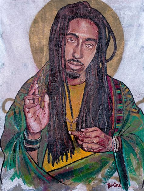 Black Jesus Painting at PaintingValley.com | Explore collection of ...