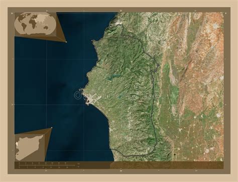 Lattakia, Syria. Low-res Satellite. Capital Stock Illustration - Illustration of atlas, latakia ...