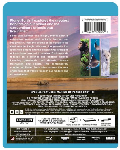 Buy Planet Earth III 4K Ultra HD + Blu-ray UHD | GRUV