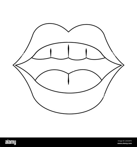 pop art mouth design Stock Vector Image & Art - Alamy