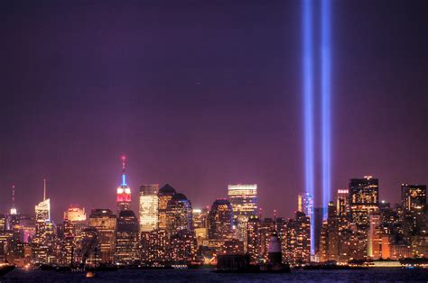 Tribute in Light Annual Memorial to 9/11 in NYC