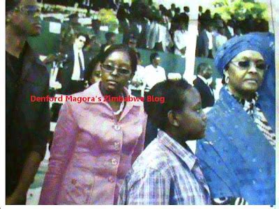 Mugabe Family Photo - Attending the Agricultural Show