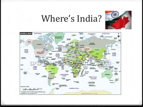 Map Of Canada To India - Maps of the World