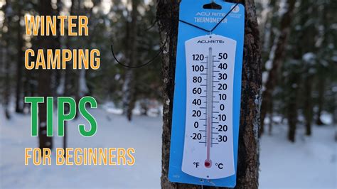 5 Winter Camping Tips for Beginners - MyCozyCamping