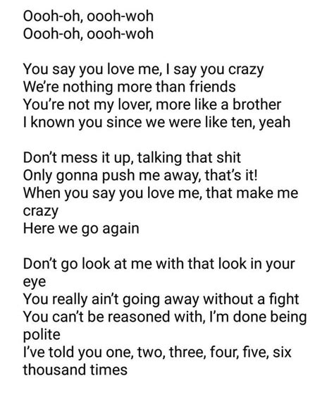 SONG LYRICS - FRIENDS-Marshmello,Anne-Marie - Wattpad