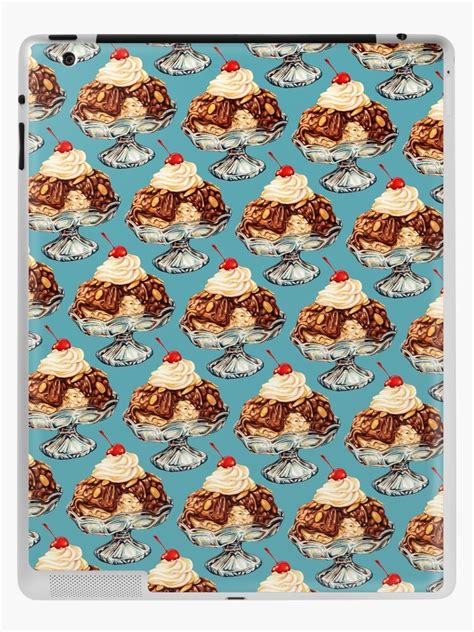 "Ice Cream Sundae Pattern" iPad Case & Skin for Sale by Kelly Gilleran | Redbubble