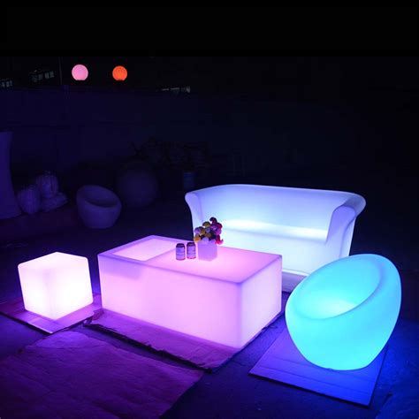 LED Coffee Table set - Elevate Your Bar or Nightclub - Colorfuldeco