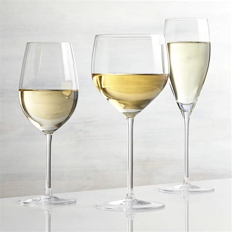 Vineyard White Wine Glasses | Crate & Barrel