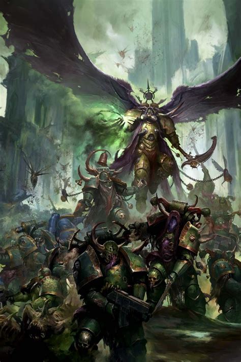 Mortarion, Daemon Primarch of Nurgle Portrait | Warhammer 40k artwork, Warhammer art, Warhammer 40k