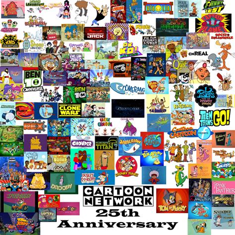 Cartoon Network 25th Anniversary Collage by ToonGamer23 on DeviantArt