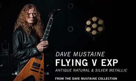 Gibson Team With Megadeth's Dave Mustaine For New Guitar Collection